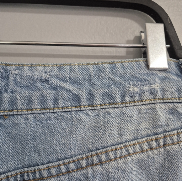 BDG blue festival party sorority bar pop Y2K Urban Outfitters Denim Mini Skirt - Picture 9 of 14